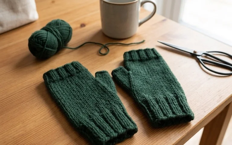 10 Free Fingerless Gloves Crochet Patterns for Beginners