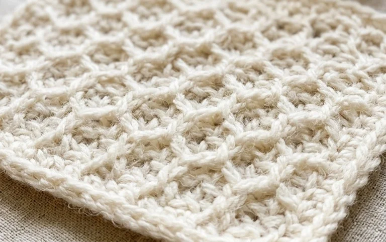 Crochet Honeycomb Stitch You Can Learn Easily