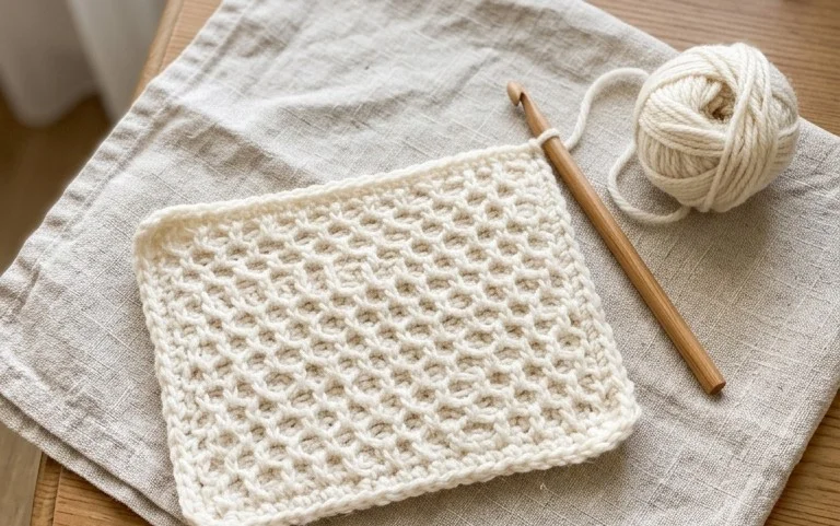 Easy Crochet Honeycomb Stitch Beanie: Step-by-Step Guide