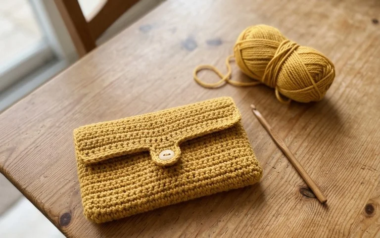 Easy Crochet Wallet: Free Beginner Pattern & Tutorial