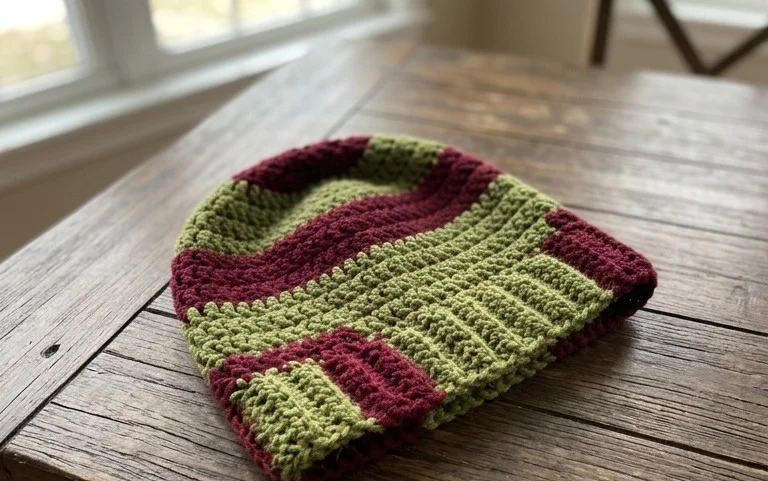Easy 30-Minute Beanie Crochet Pattern: Free Tutorial