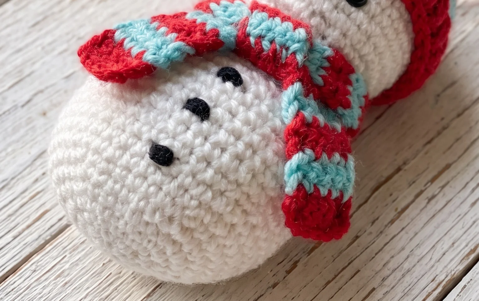 Crochet Snowman - Repeat Crafter Me