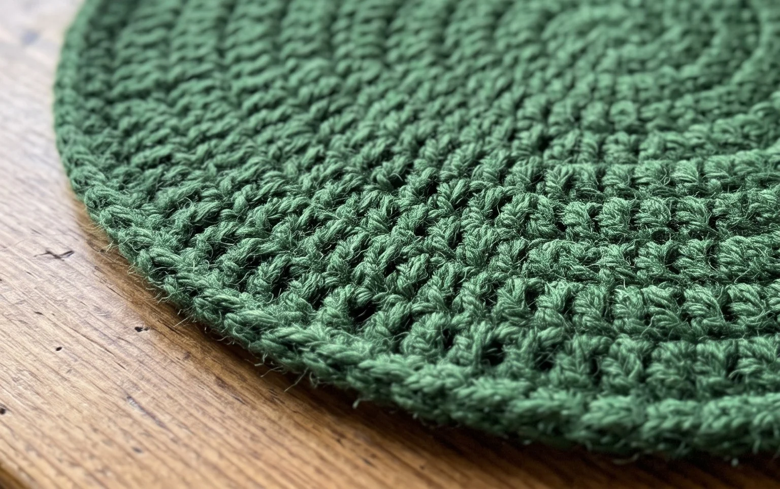 Round Crochet Placemat for a Fresh and Modern Table - Katy Craft Ideas