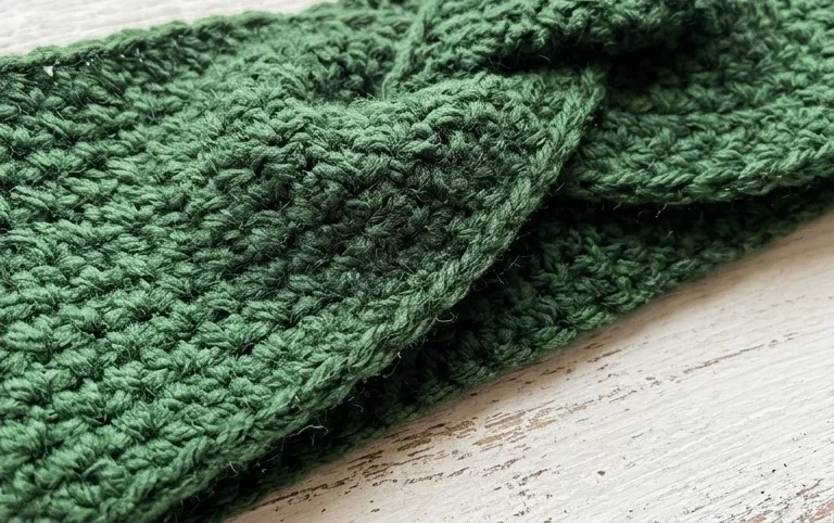 Moss Stitch Ear Warmer