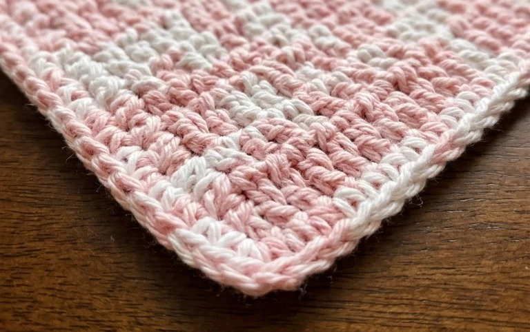 Beginner Friendly Crochet Dishcloth Pattern - Beautiful Dawn Designs