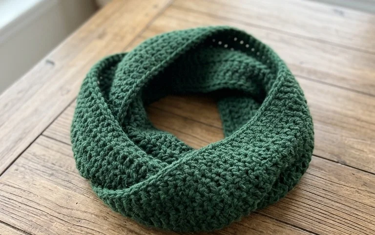 Easy Infinity Scarf Free Pattern: Beginner Crochet Guide