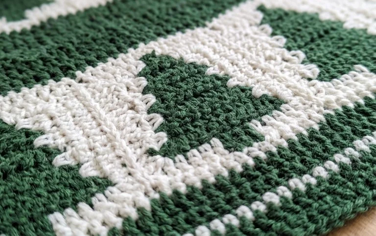 How To Crochet A Christmas Blanket