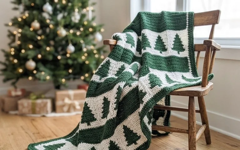 Easy Christmas Blanket Pattern: Free Step-by-Step Guide